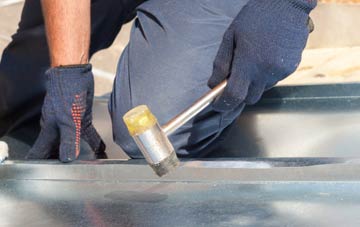 Fiunary metal flat roofing repairs