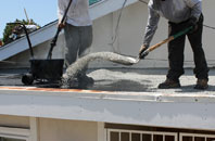 Fiunary flat roofing repair